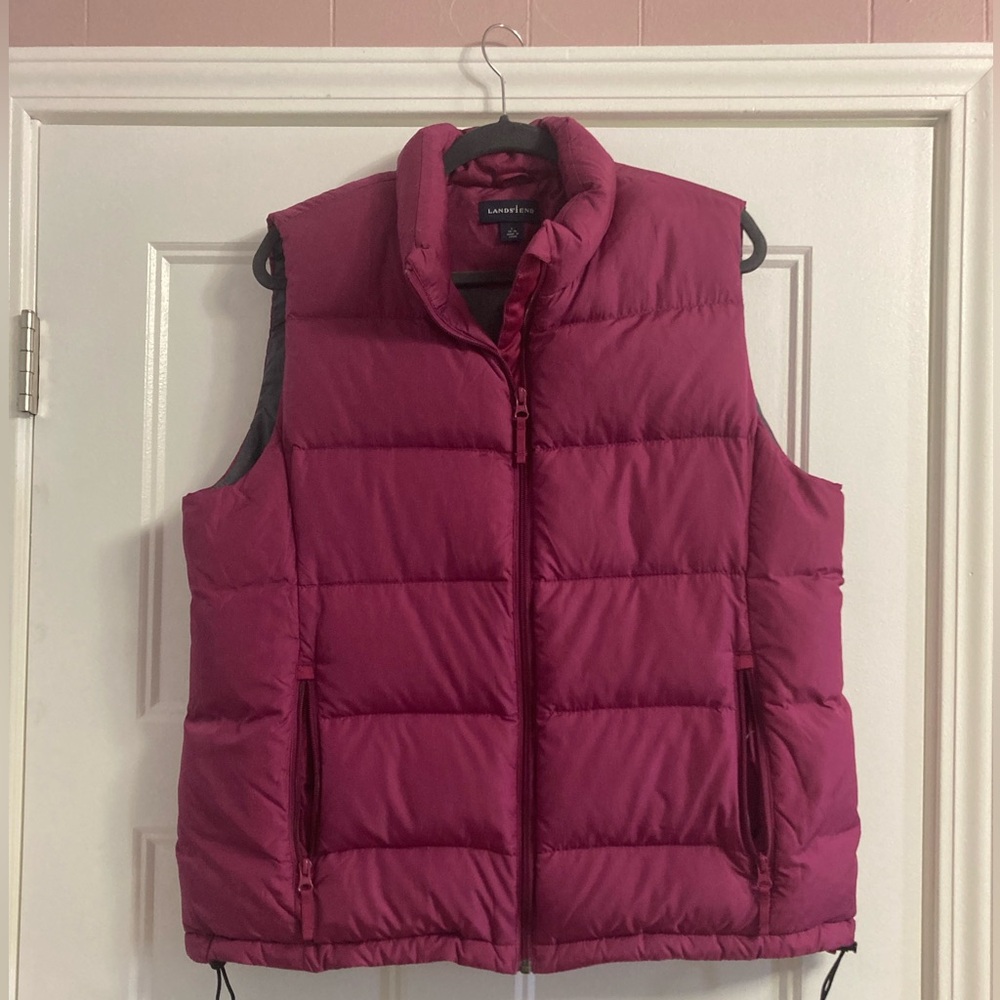 Lands End Down Puffy Vest